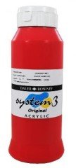 System 3 Akrilik Boya 1000ml Cadmium Red Hue