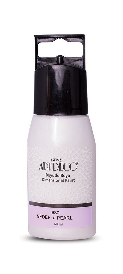 Boyutlu Boya - Metalik Sedef - 60ml