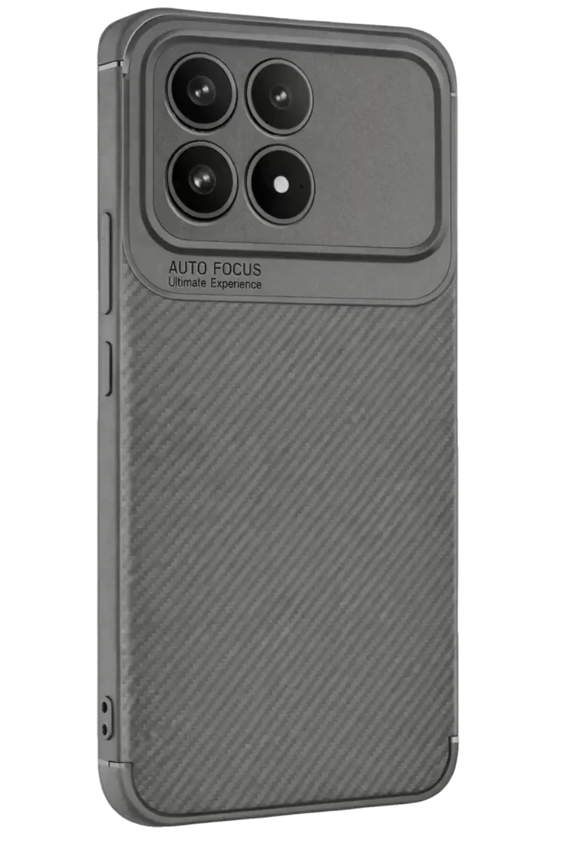 Newface Xiaomi Poco F8 Pro Auto Focus Karbon Kapak - Gri
