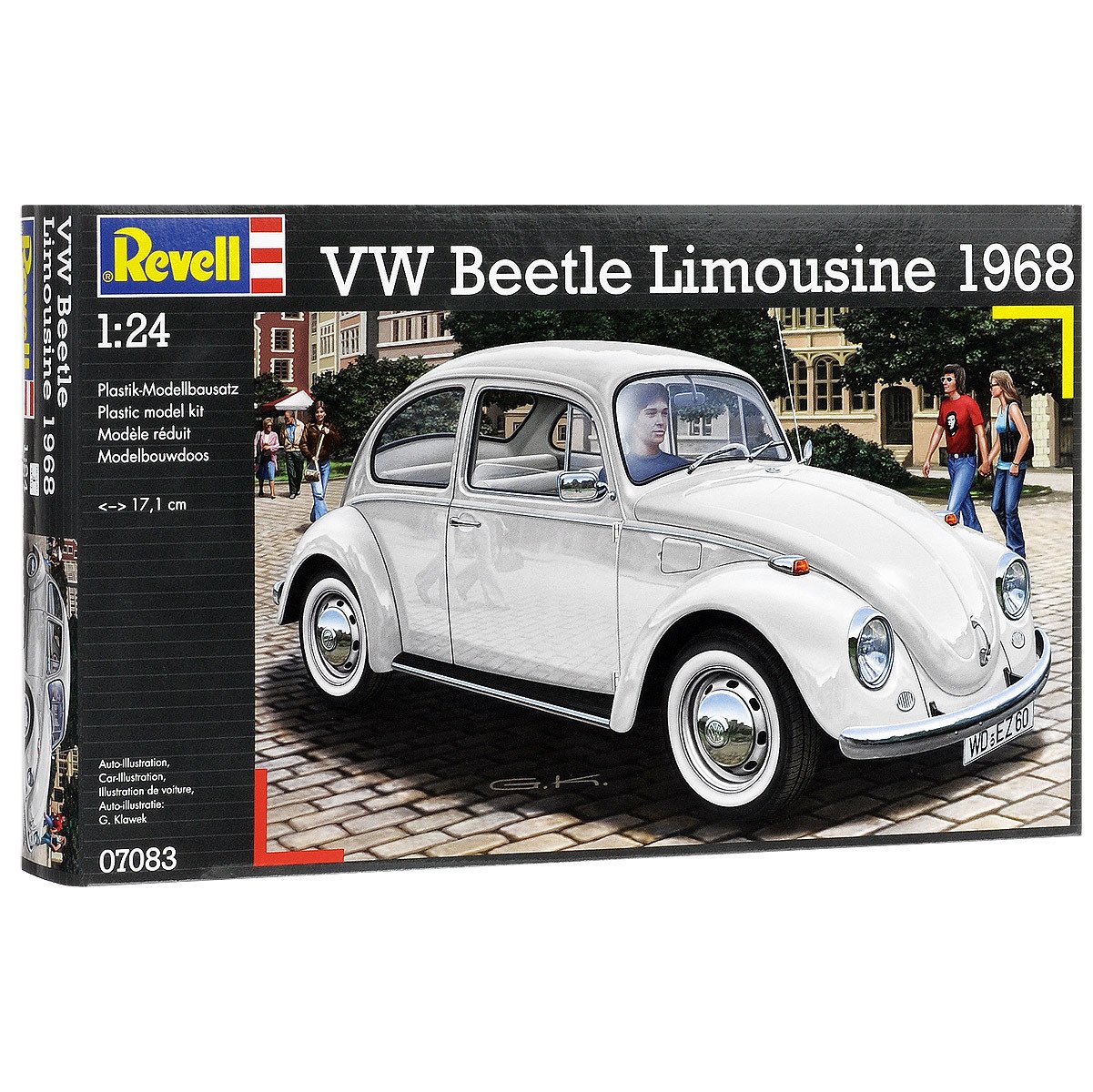 Revel VW Beetle Limousine 1968 Model Araç 1:24 N:7083
