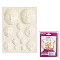 Kalıp - Art Doll Faces