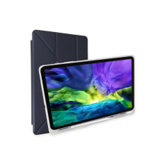 İpad 10.2 (8.nesil) Kılıf Kalemlikli Mars Tablet Kılıfı - Lacivert
