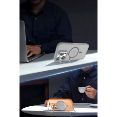 Joko  İphone 16 Pro Flet Lens Magsafe Kapak - Siyah