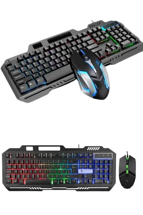 Gaming Oyuncu Klavyesi Led Aydınlatmalı Mekanik Hisli