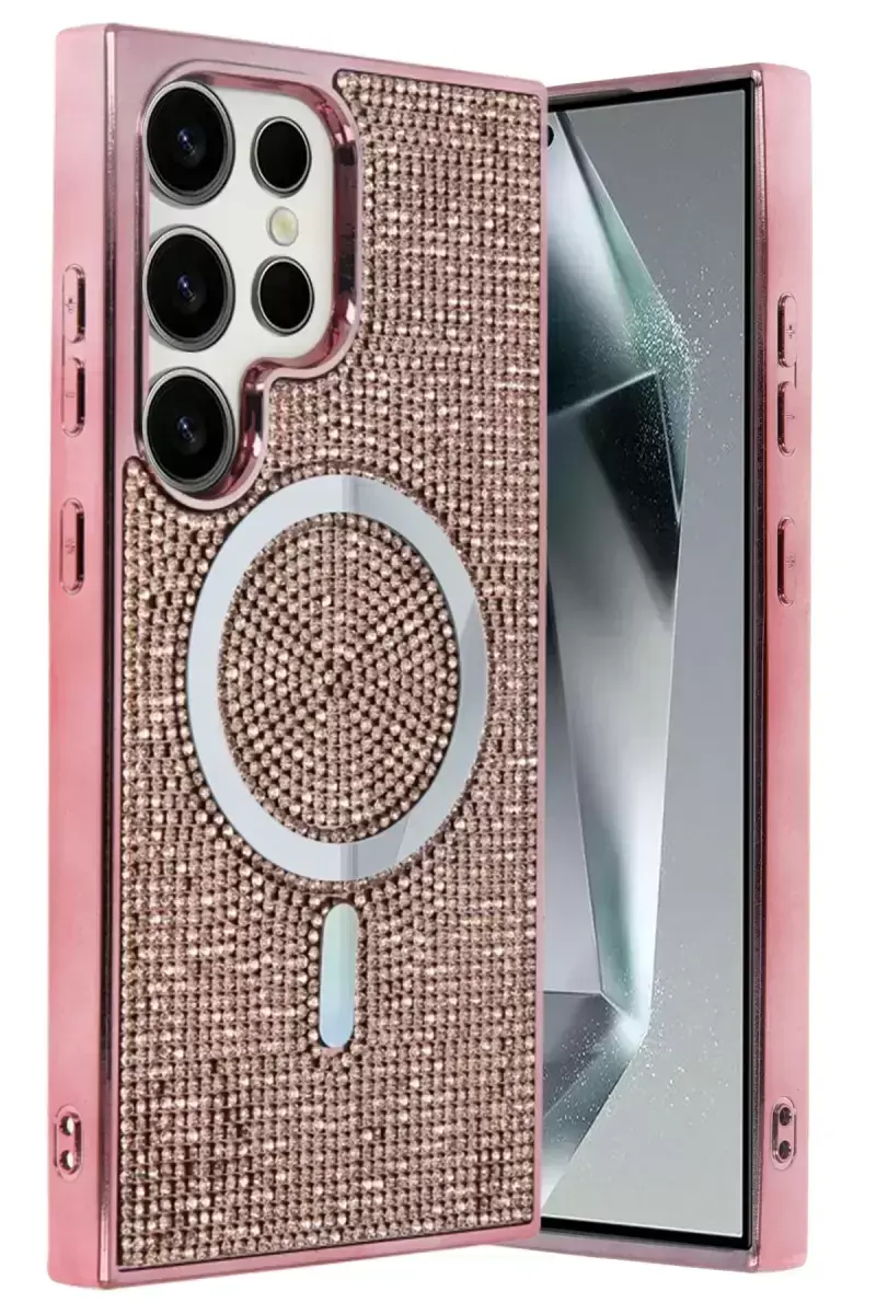 Joko Samsung Galaxy S25 Ultra Helen Magsafe Kapak - Pembe