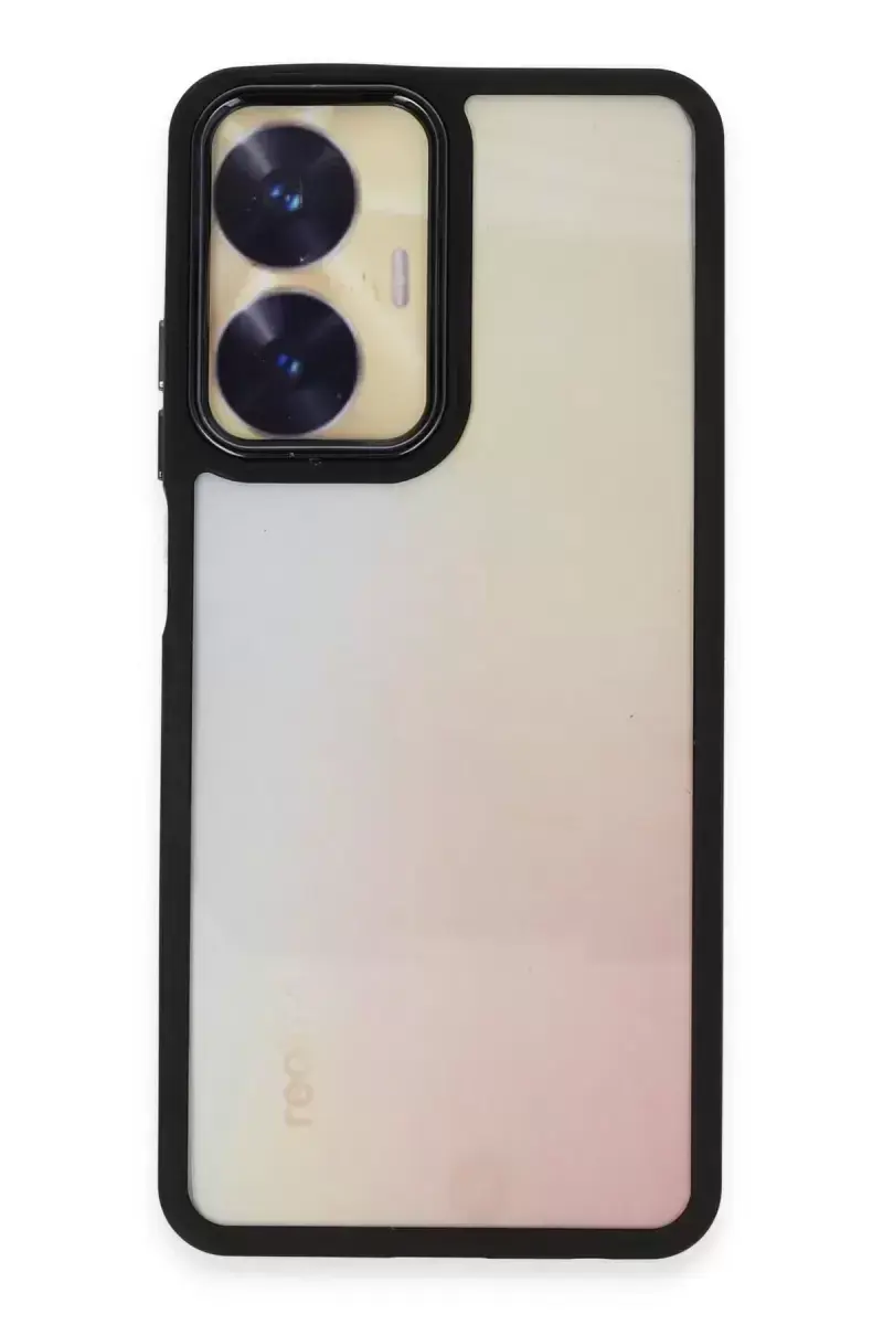 Newface Realme C55 Kılıf Dora Kapak - Siyah
