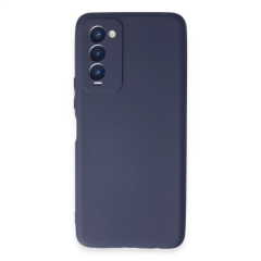 Tecno Camon 18 Kılıf First Silikon - Lacivert