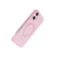 İphone 16 Plus Regal Magsafe Standlı Kapak - Açık Pembe