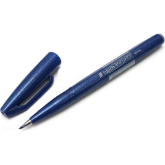 Brush Sign Pen İmza Kalemi Blue