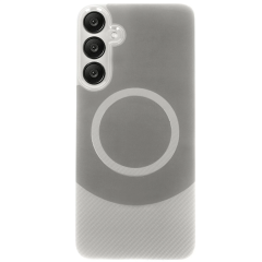 Samsung A56 Kılıf Maya Karbon Kapak - Gri