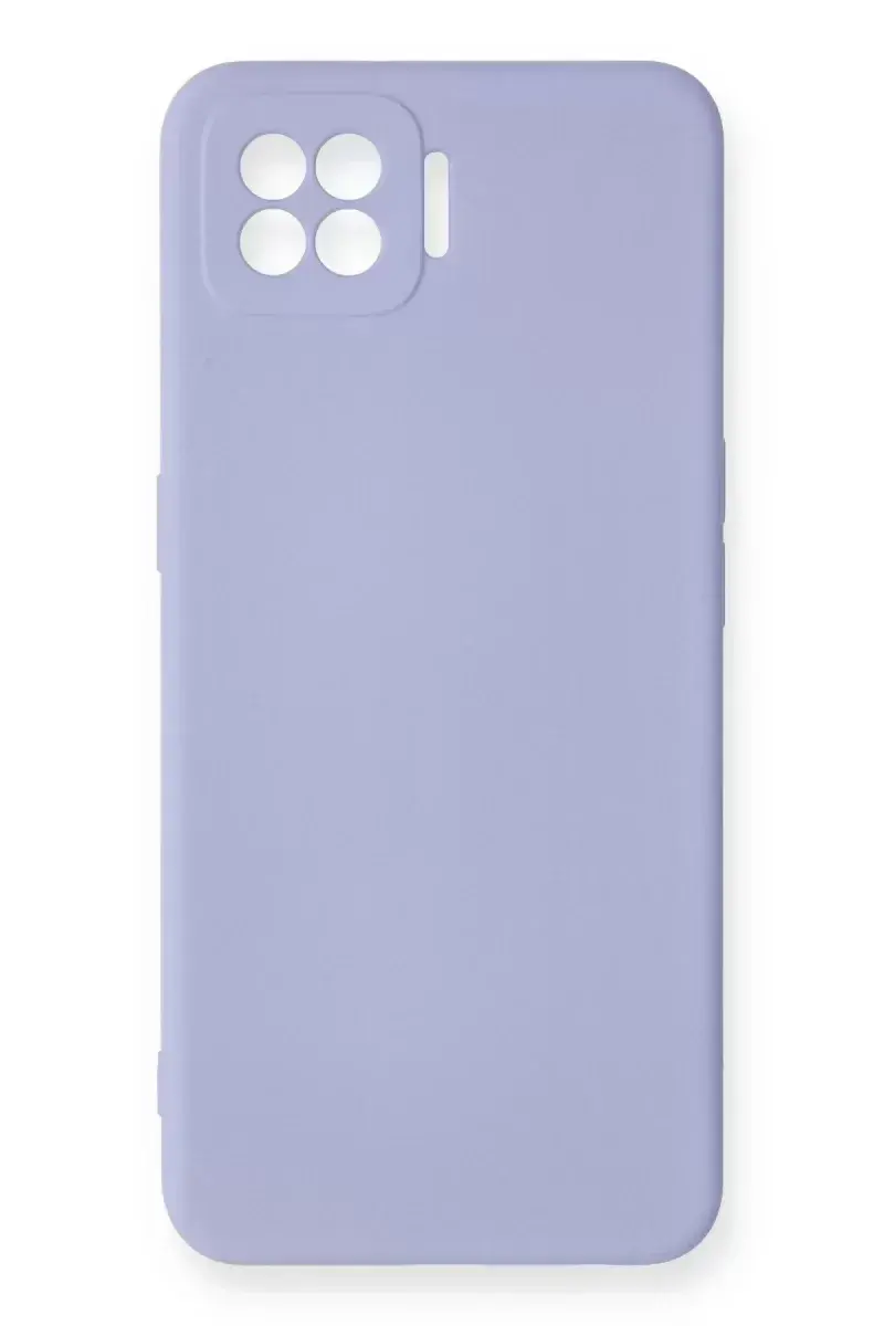 Newface Oppo A73 Kılıf Nano İçi Kadife Silikon - Lila