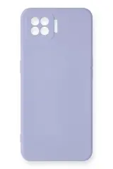 Newface Oppo A73 Kılıf Nano İçi Kadife Silikon - Lila