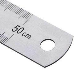 Metal Çelik Cetvel - 50cm