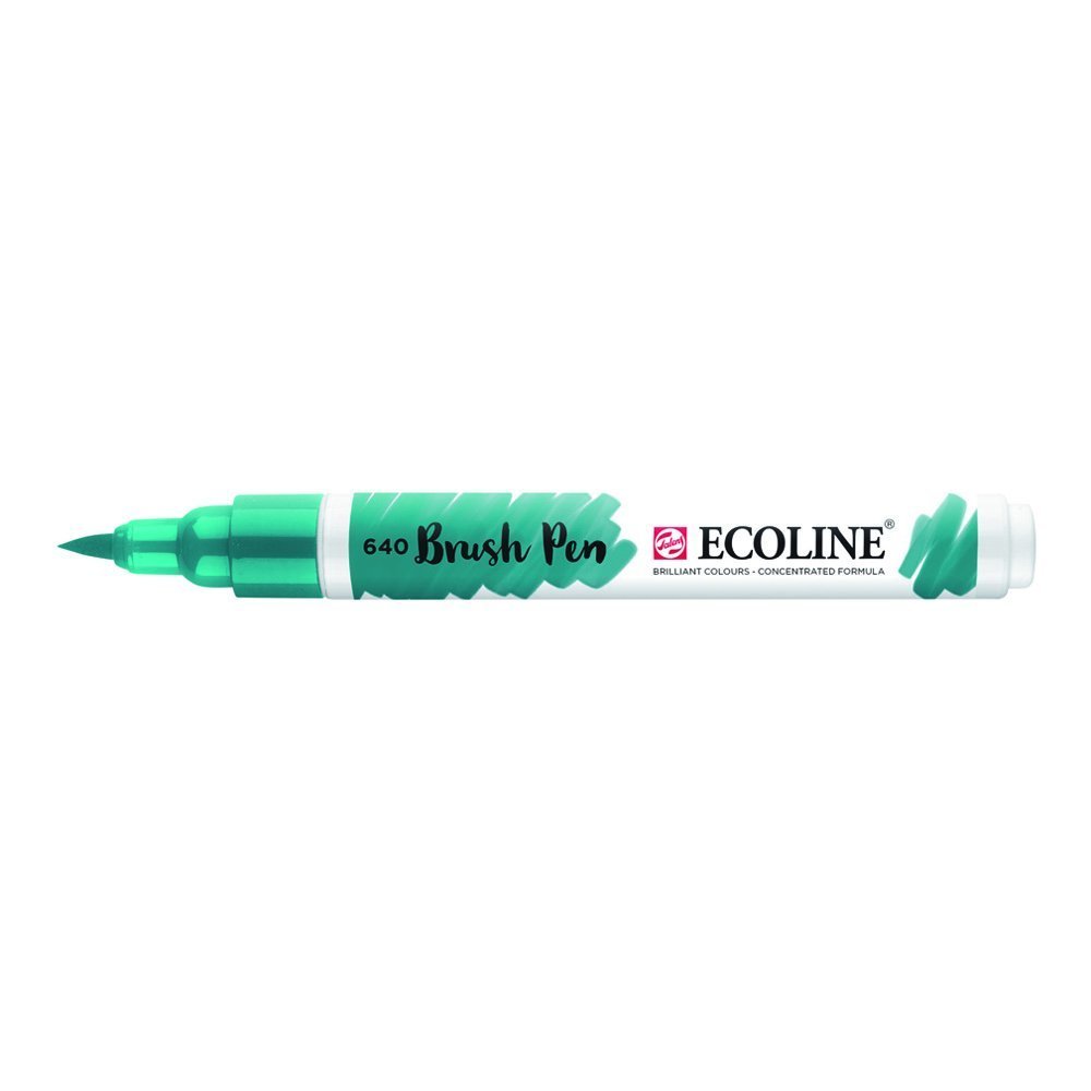 Brush Pen - Bluish Green - 640