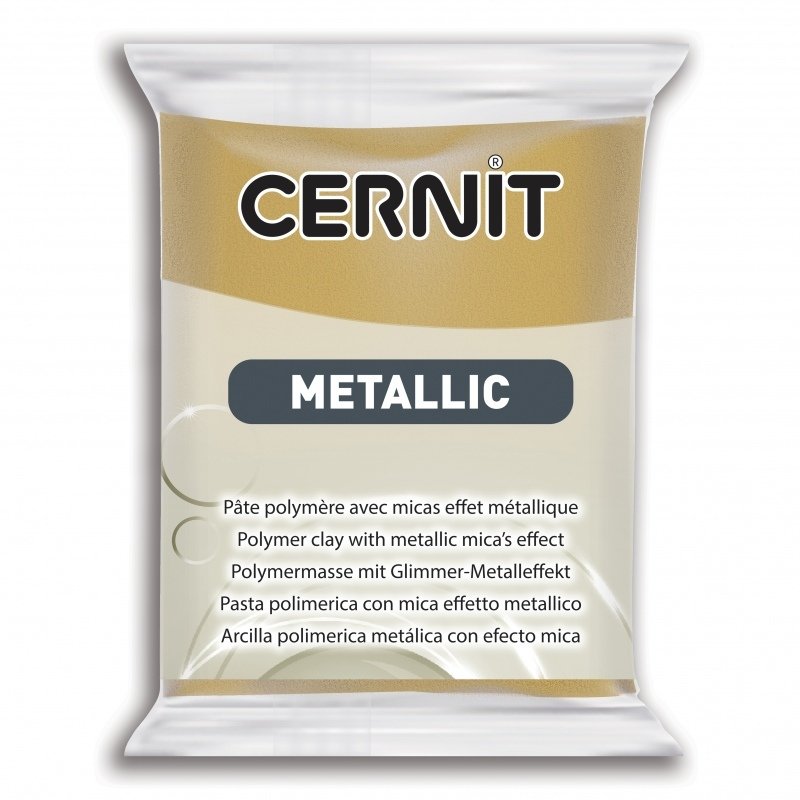 Metalik Polimer Kil 56gr. N:053 Gold