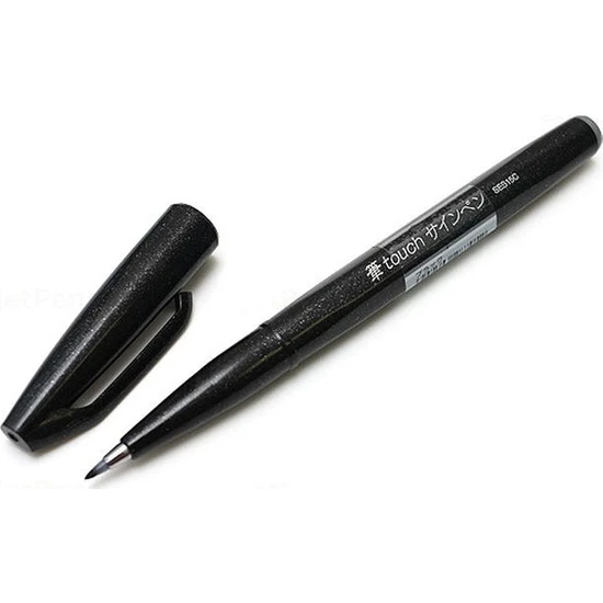 Brush Sign Pen İmza Kalemi Black