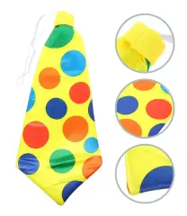 Palyaço Kravatı Lastikli Geniş Kesim