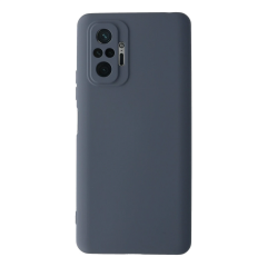 Xiaomi Redmi Note 10 Pro Kılıf Nano İçi Kadife Silikon - Gri