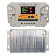 Powermaster Pm-10a 12v-24v 10a 4 Usb'li Dijital Otomatik Solar Şarj Regülatörü