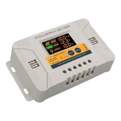 Powermaster Pm-10a 12v-24v 10a 4 Usb'li Dijital Otomatik Solar Şarj Regülatörü