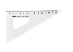 Akrilik Gönye - 14cm