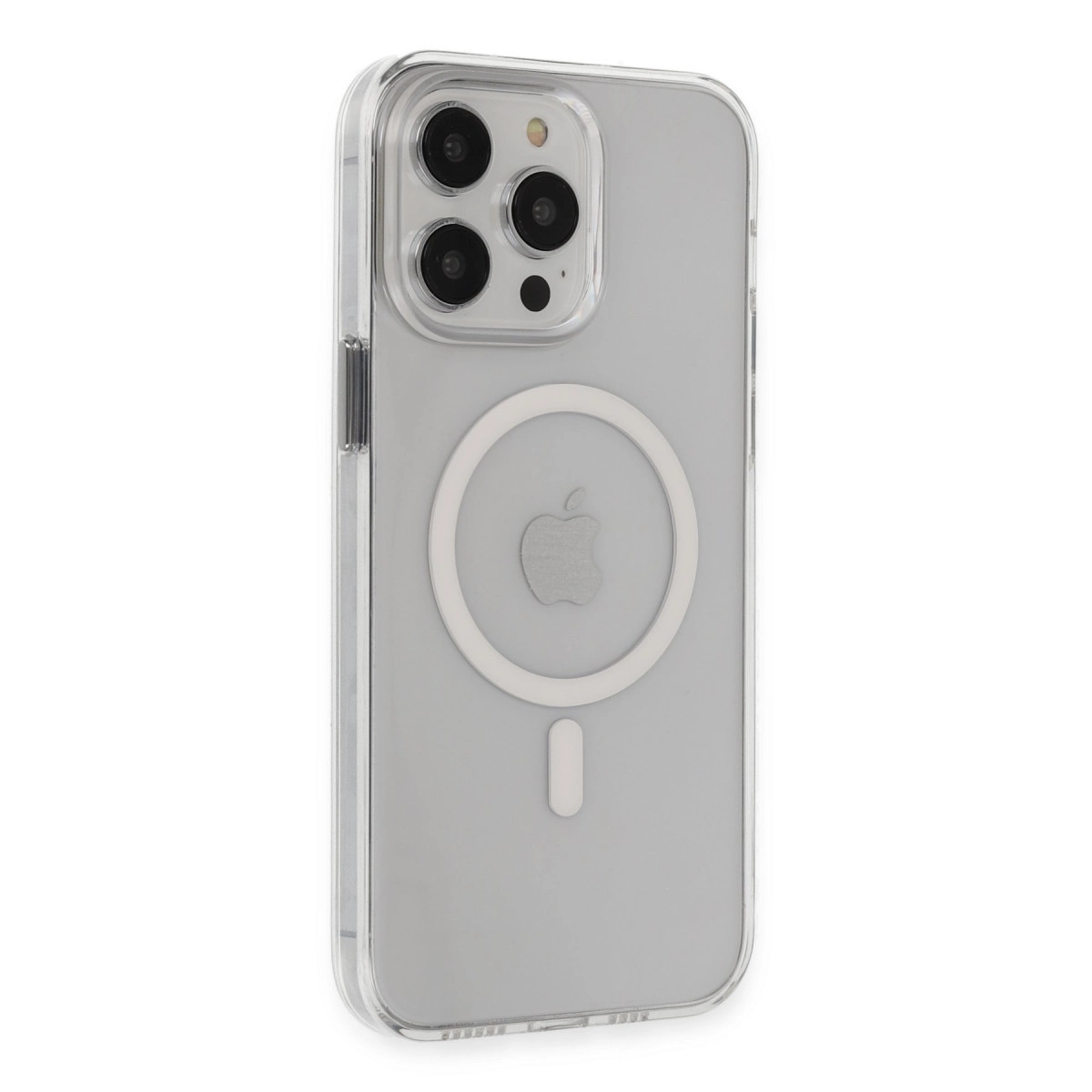 İphone 15 Pro Kılıf Tron Şeffaf Magsafe Kapak - Şeffaf