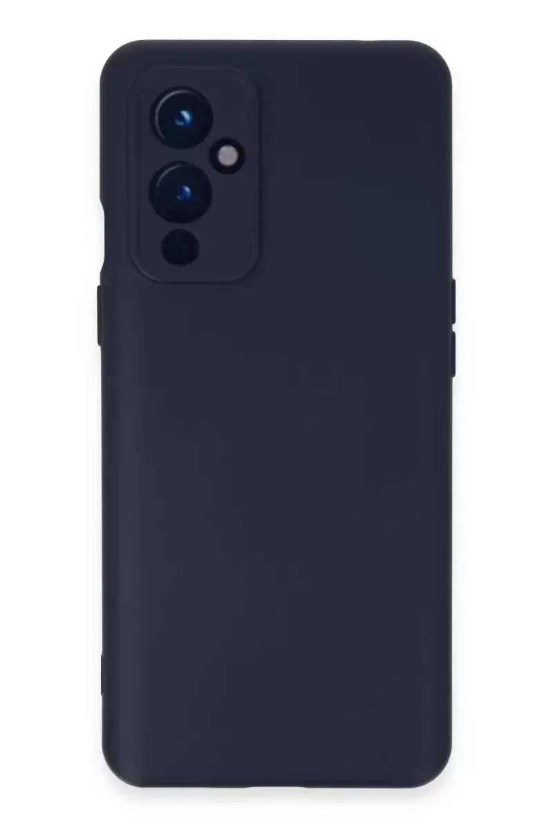 Newface One Plus 9 Kılıf Nano İçi Kadife Silikon - Lacivert