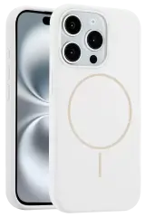 Joko Apple İphone 14 Pro Max Kılıf Jully Magsafe Kapak - Beyaz