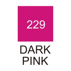 Kurecolor KC-3000 Twin Marker - Dark Pink - 229