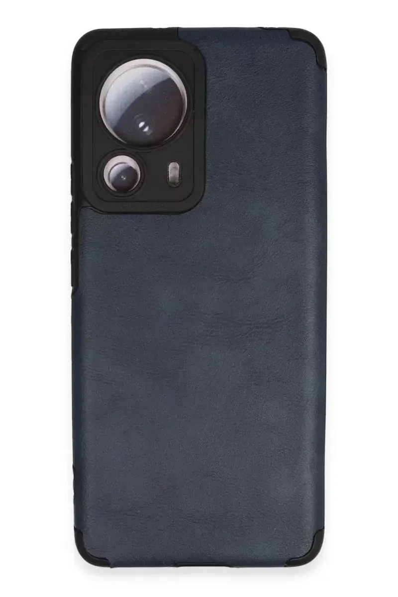 Newface Xiaomi Mi 13 Lite Kılıf Loop Deri Silikon - Lacivert