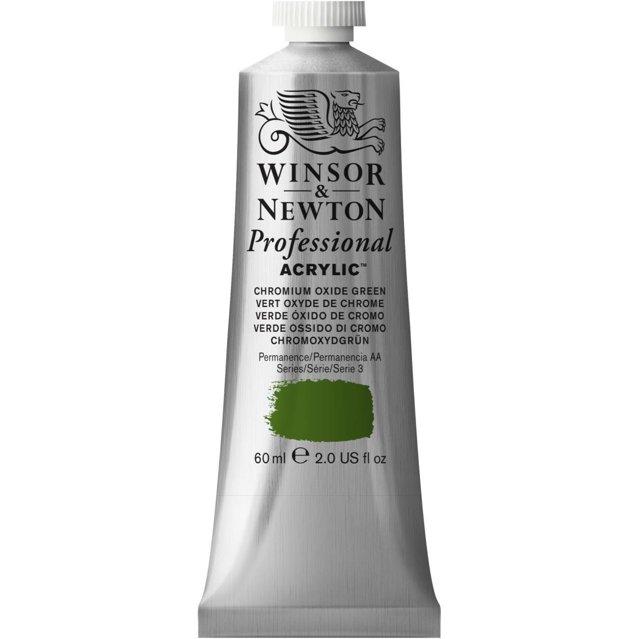 Profesyonel Akrilik Boya 60ml Seri 3 N:162 Chromium Oxide Green
