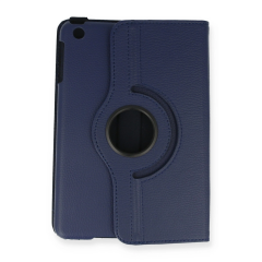 İpad Mini 1 Kılıf 360 Tablet Deri Kılıf - Lacivert
