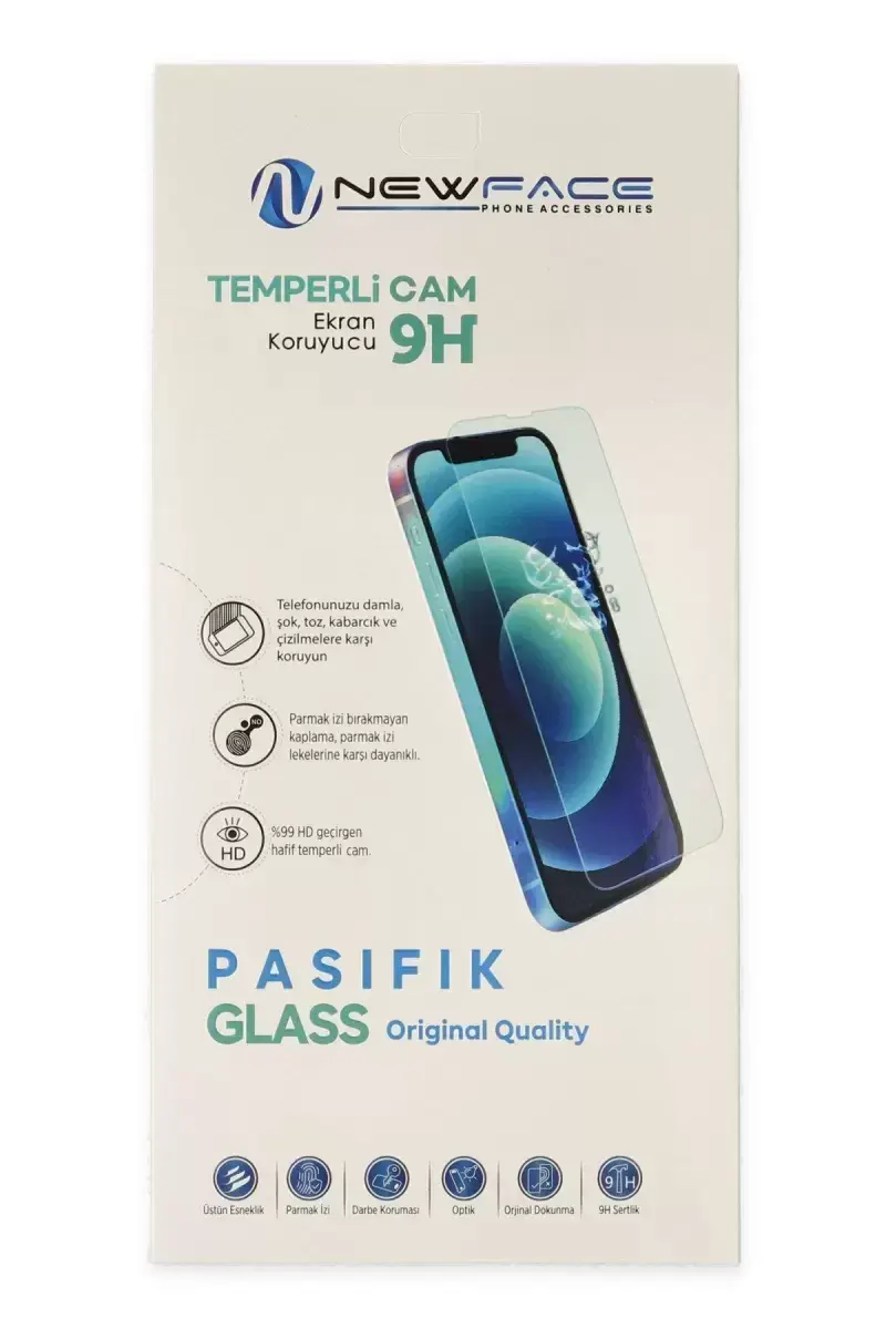 Newface Xiaomi Mi 15 Pasifik Cam Ekran Koruyucu - Şeffaf