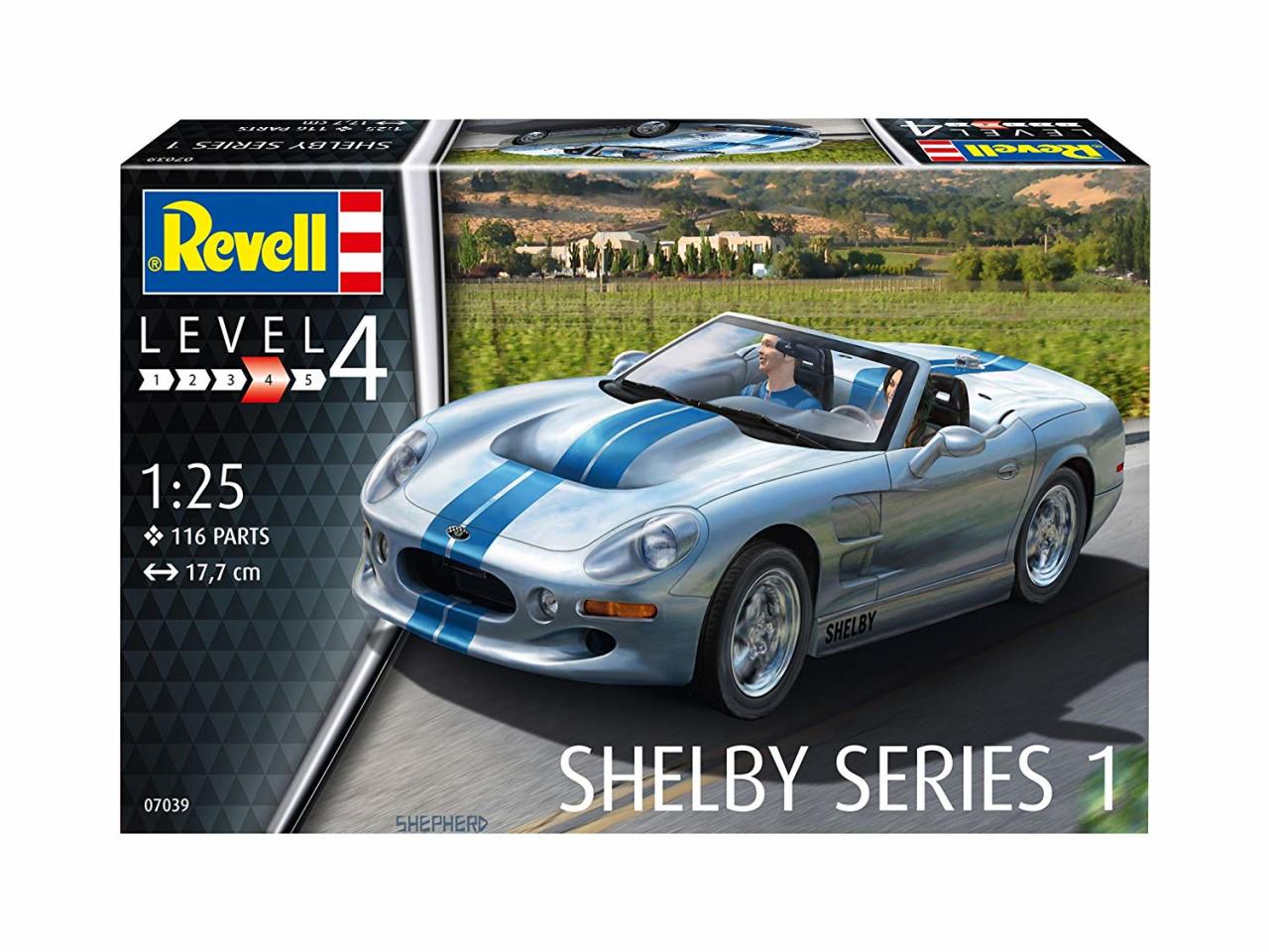 Shelby Series 1 Model Araba - 1:25 - 7039