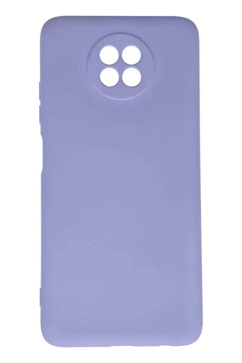 Newface Xiaomi Redmi Note 9 5g Kılıf Nano İçi Kadife Silikon - Lila
