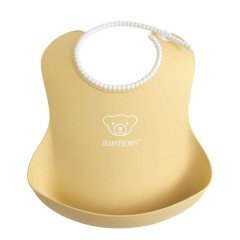 BabyBjörn 2´li Yumuşak Plastik Mama Önlüğü Powder Yellow / Green