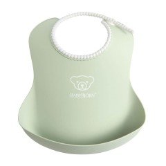 BabyBjörn 2´li Yumuşak Plastik Mama Önlüğü Powder Yellow / Green