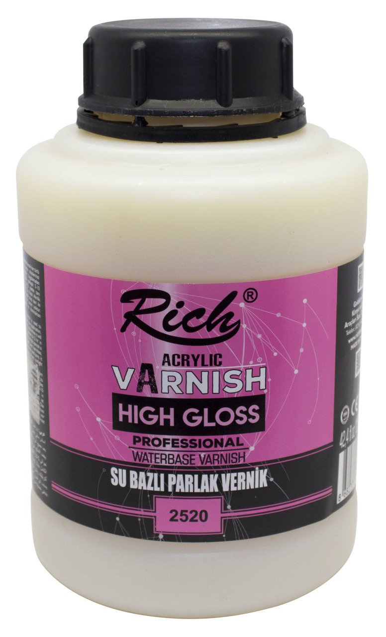 High Gloss Su Bazlı Parlak Vernik 1250cc