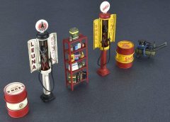 Maket Alman Petrol İstasyonu - 1:35 - 35598