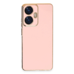 Realme C55 Kılıf Volet Silikon - Pembe
