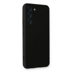 Samsung Galaxy S23 Plus Kılıf Nano İçi Kadife Silikon - Siyah