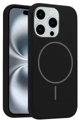 Joko Apple İphone 14 Pro Max Kılıf Jully Magsafe Kapak - Siyah