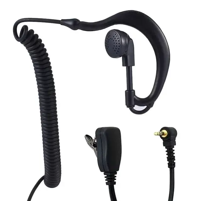 Powermaster Aselsan Jd-ehm50 Ear Hook /aselsan Cobra / Mt-655c / Mt-690 / Pm-865 / Pm-66 Arkalıklı Telsiz Kulaklık