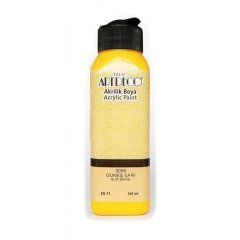 Akrilik Ahşap Boyası 140ml 3059 Güneş Sarı
