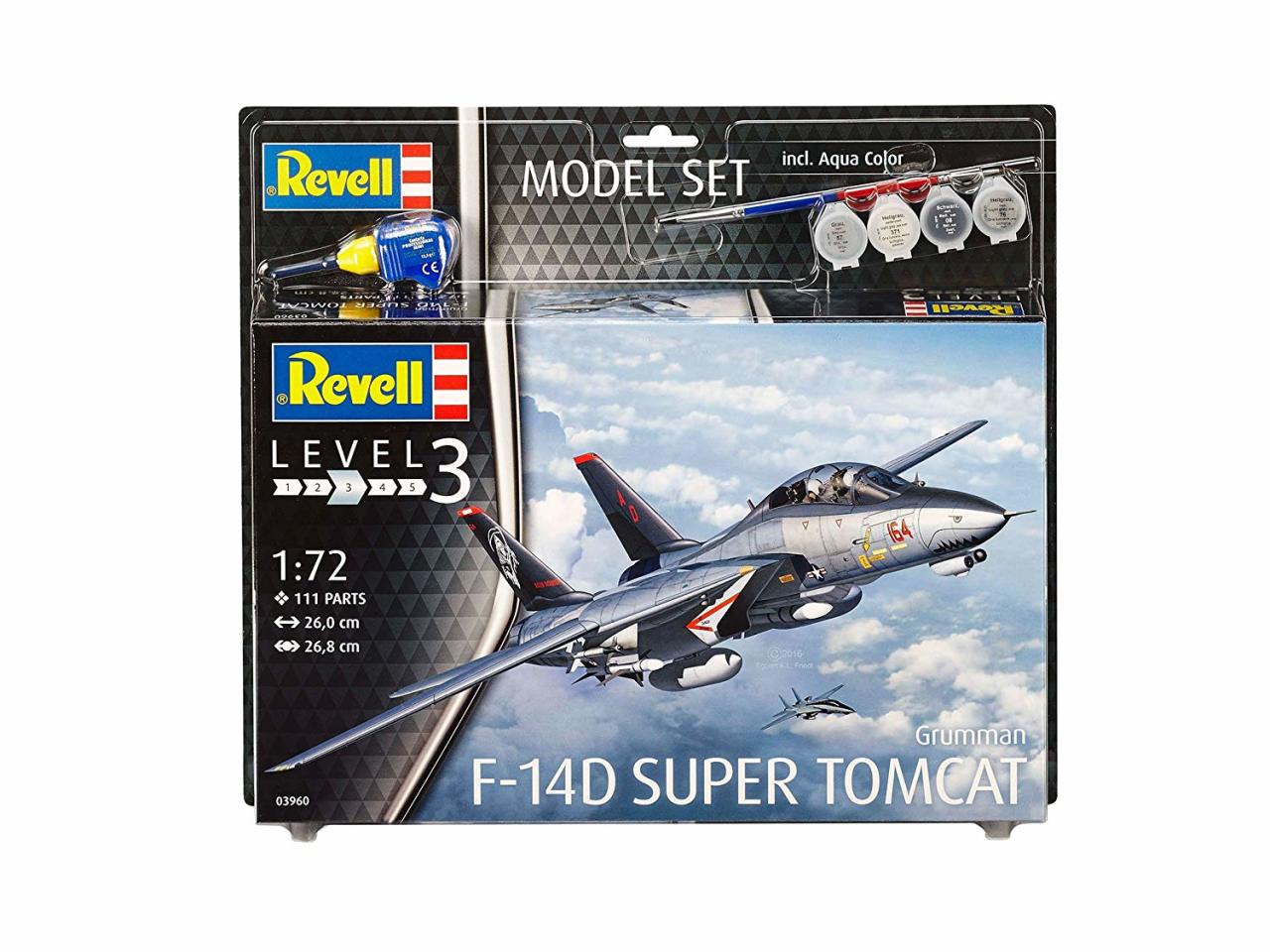 F-14D Super Tomcat Model Set - 1:72 - 3960