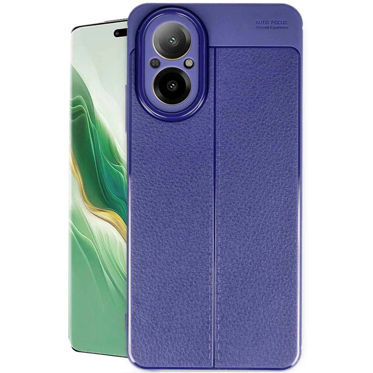 Realme 12 Lite Kılıf Auto Focus Kapak - Lacivert