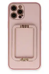 Newface İphone 12 Pro Kılıf Coco Elit Kapak - Pembe