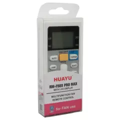 Huayu Rm-f989 Pro Max Universal Lcd Ekranlı Akıllı Vantilatör Kumandası