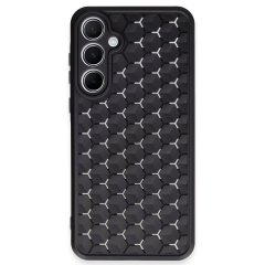 Samsung Galaxy A35 5g Kılıf Petek Silikon Kapak - Siyah