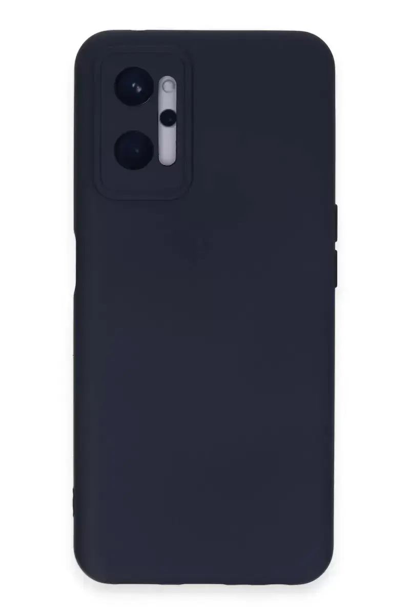 Newface Realme 9i 4g Kılıf Nano İçi Kadife Silikon - Lacivert